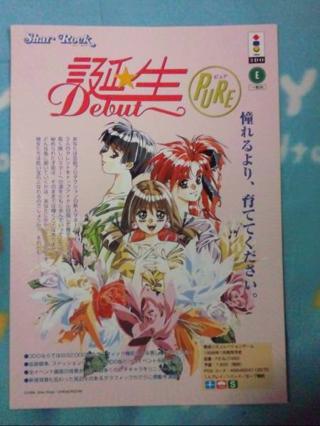 File:Tanjo Debut Pure Game Flyer 1.jpg