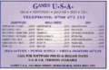 Games USA Ad