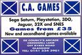 CA Games Ad