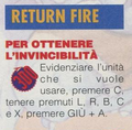 Return Fire Tips