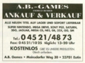 A B Games Ad