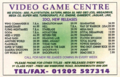 Video Game Centre Ad
