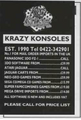 Ad - Krazy Konsoles