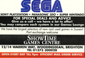 Showtime Games Centre Ad