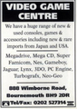 Video Game Centre Ad