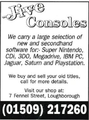 Jive Consoles Ad