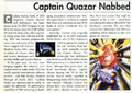 Captain Quazar Nabbed News