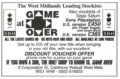 Game OVer Ad