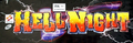 Hell Night Arcade Cabinet
