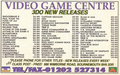 Video Game Centre Ad