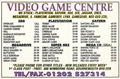 Video Game Centre Ad